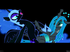 a devious plot (queen chyralis and nightmare moon